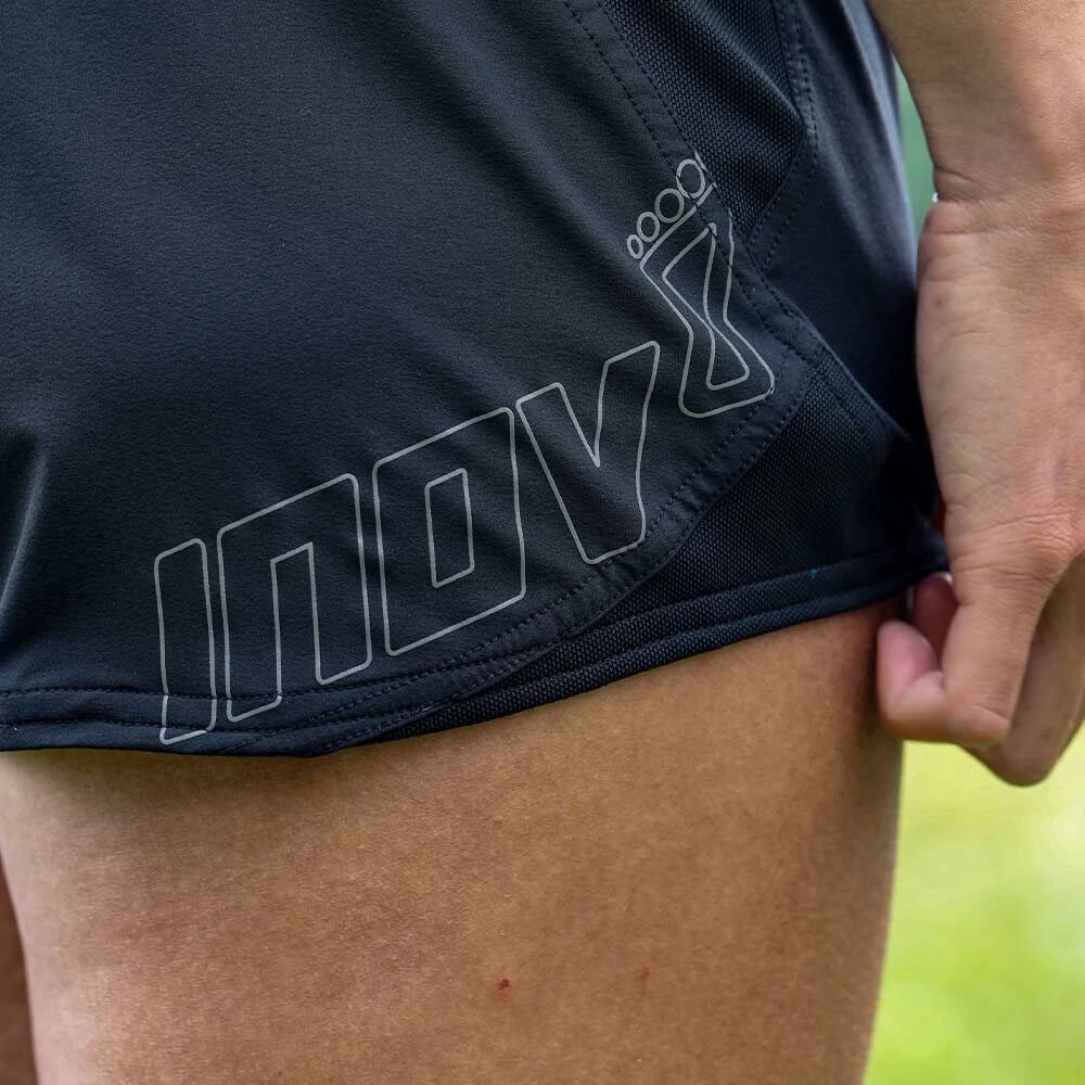 Inov-8 Racer 2.5" Damen Laufshorts - Schwarz – Bild 6