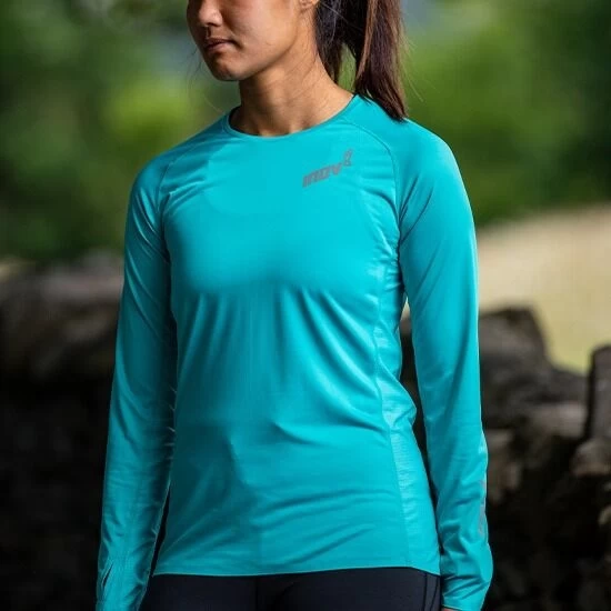 Inov-8 Base Elite 3.0 Damen Langarmshirt - Teal – Bild 5