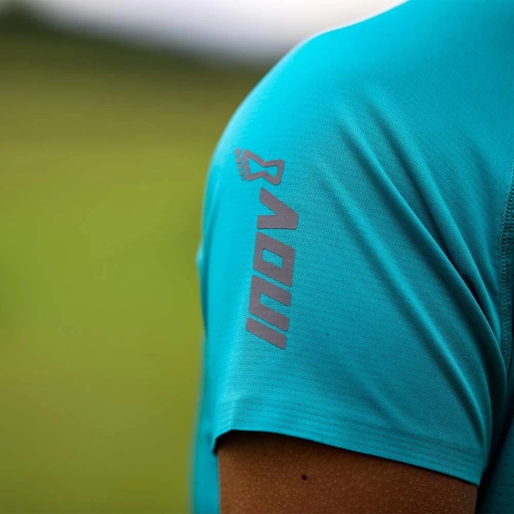 Inov-8 Base Elite 3.0 Damen Kurzarmshirt - Blau – Bild 11