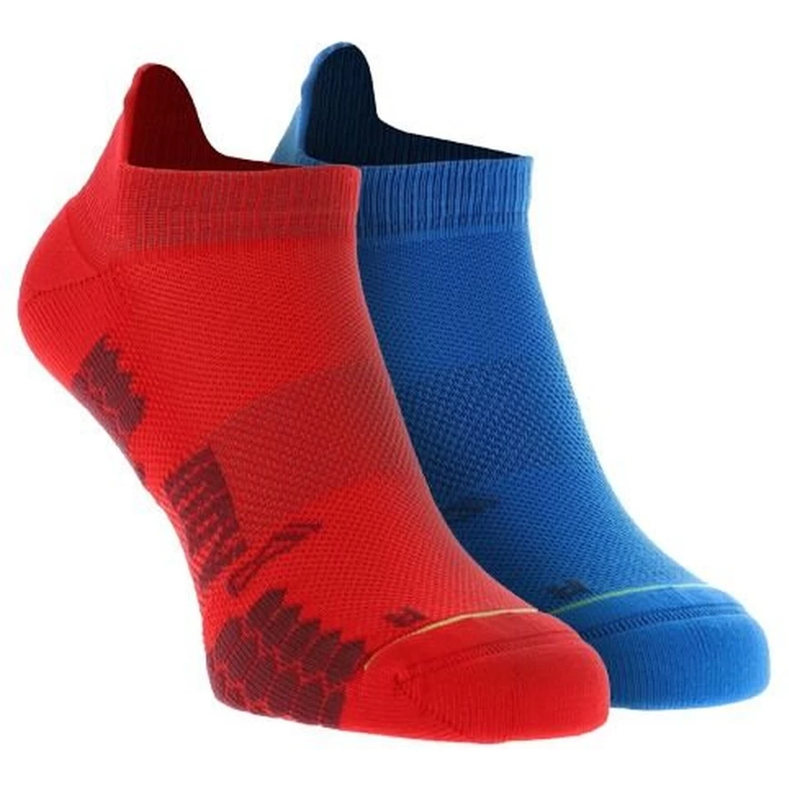 Inov-8 TrailFly Socken Low (2 Paar) - Blau/rot