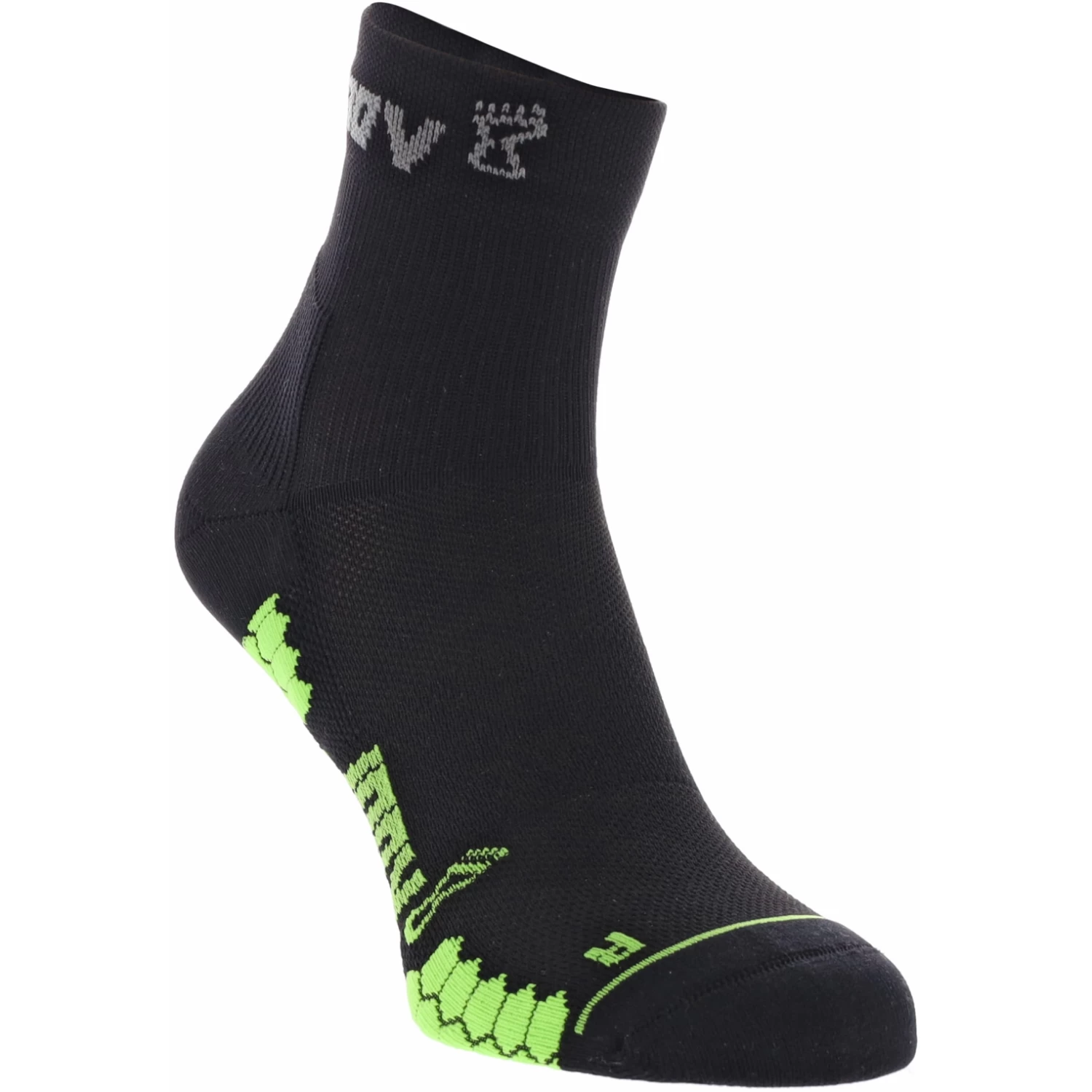 Inov-8 TrailFly Socken Mid (2 Paar) - Schwarz/grün