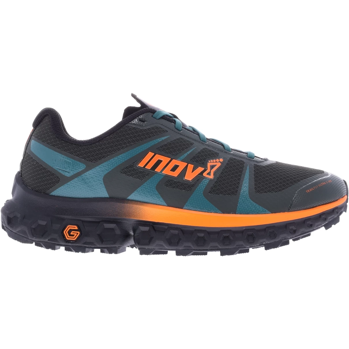 Inov-8 TrailFly Ultra G 300 Max Wide Trailrunning Schuhe - Oliv/orange – Bild 2