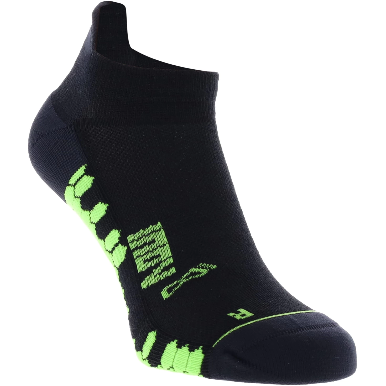 Inov-8 TrailFly Ultra Socken Low (2 Paar) - Schwarz/grün