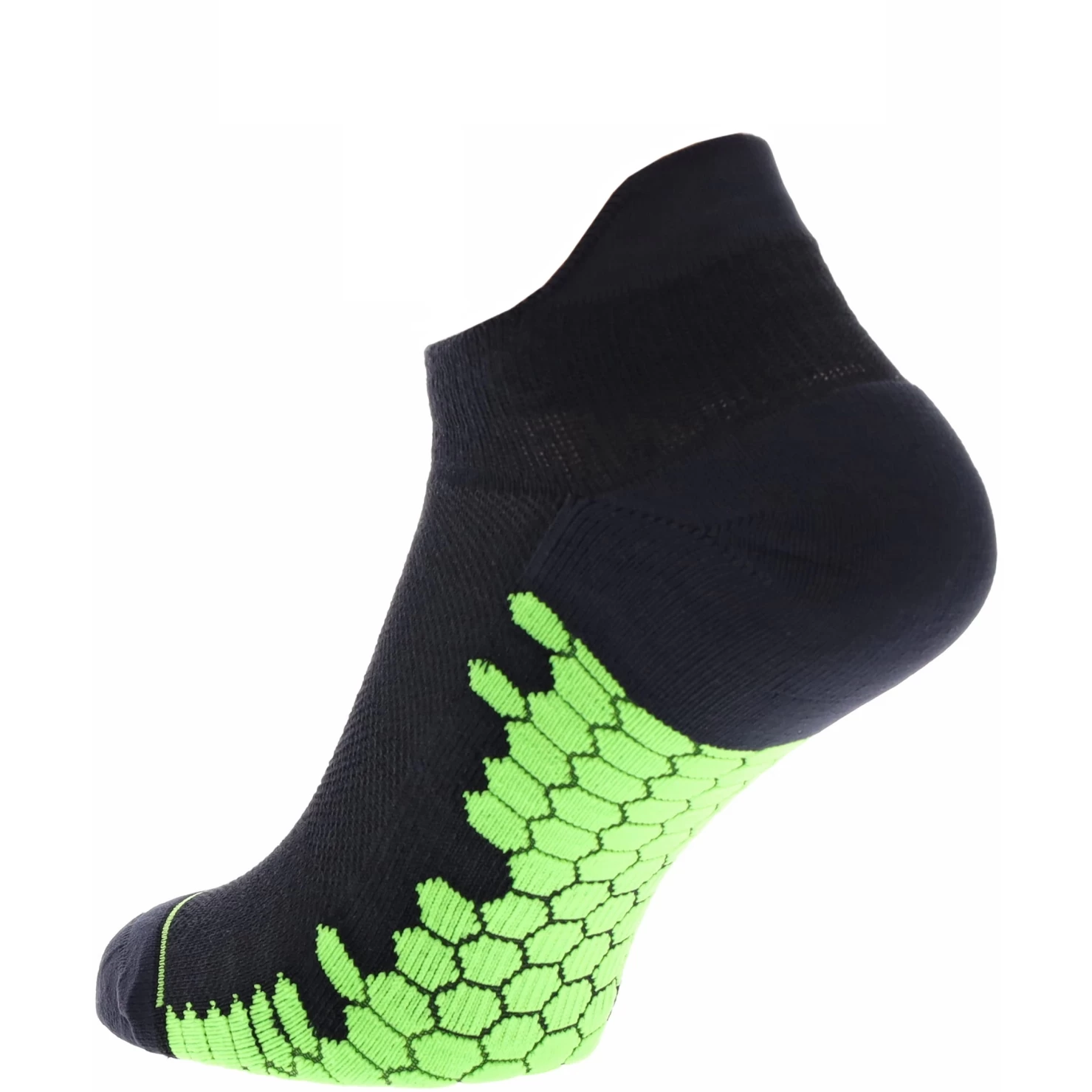 Inov-8 TrailFly Ultra Socken Low (2 Paar) - Schwarz/grün – Bild 2