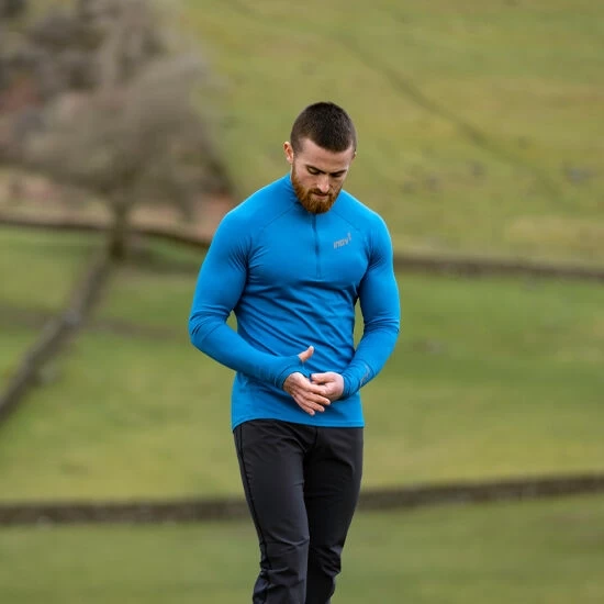 Inov-8 Train Elite Half Zip Mid Layer Langarmshirt - Schwarz – Bild 5