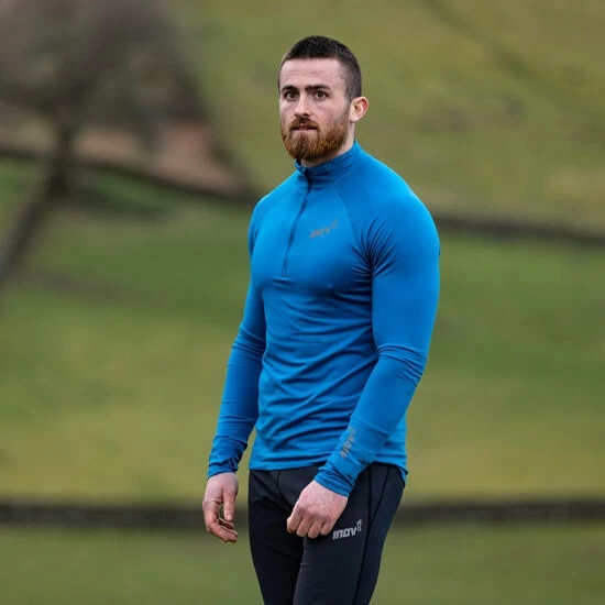 Inov-8 Train Elite Half Zip Mid Layer Langarmshirt - Schwarz – Bild 4