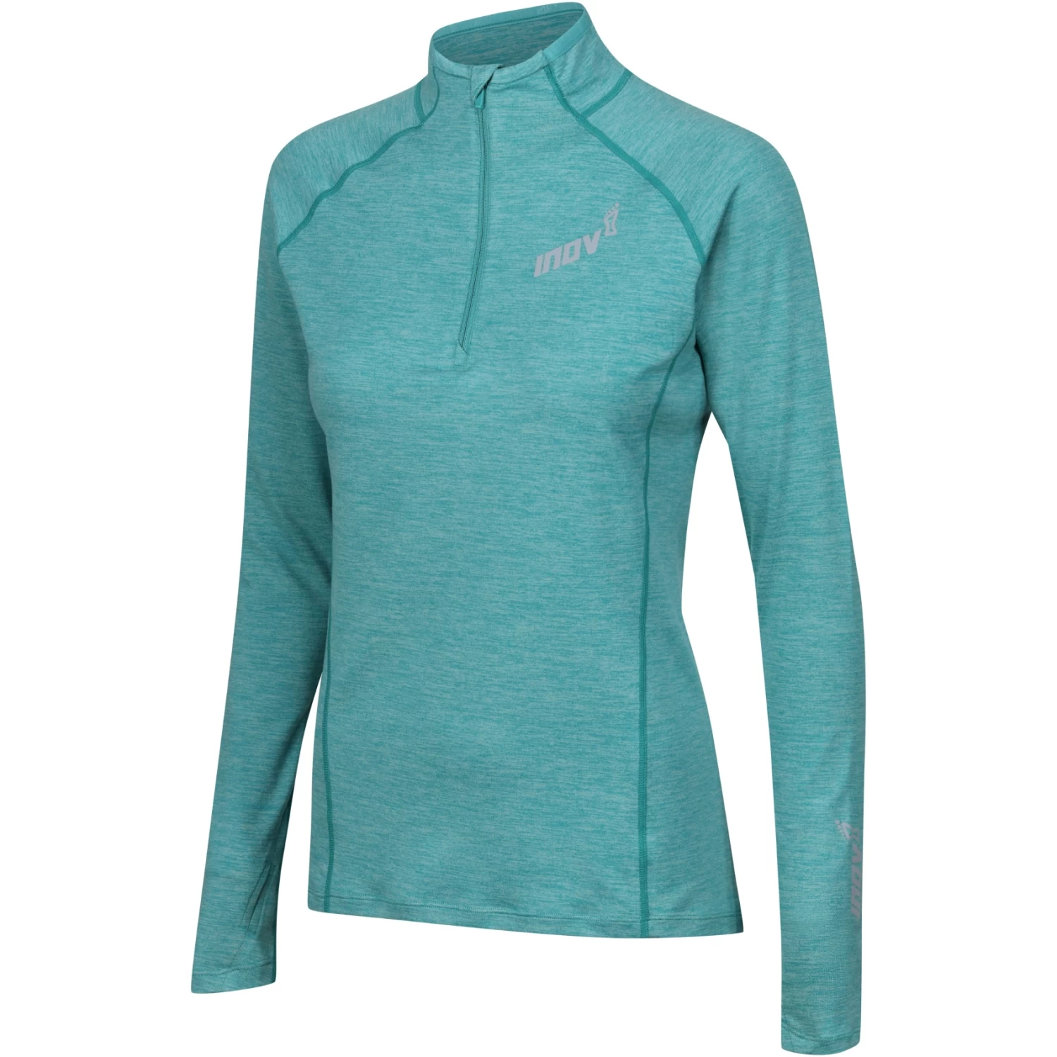 Inov-8 Train Elite Half Zip Mid Layer Damen Langarmshirt - Dark Teal – Bild 3