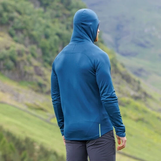 Inov-8 VentureLite Mid Fullzip Kapuzenpullover - Navy – Bild 10