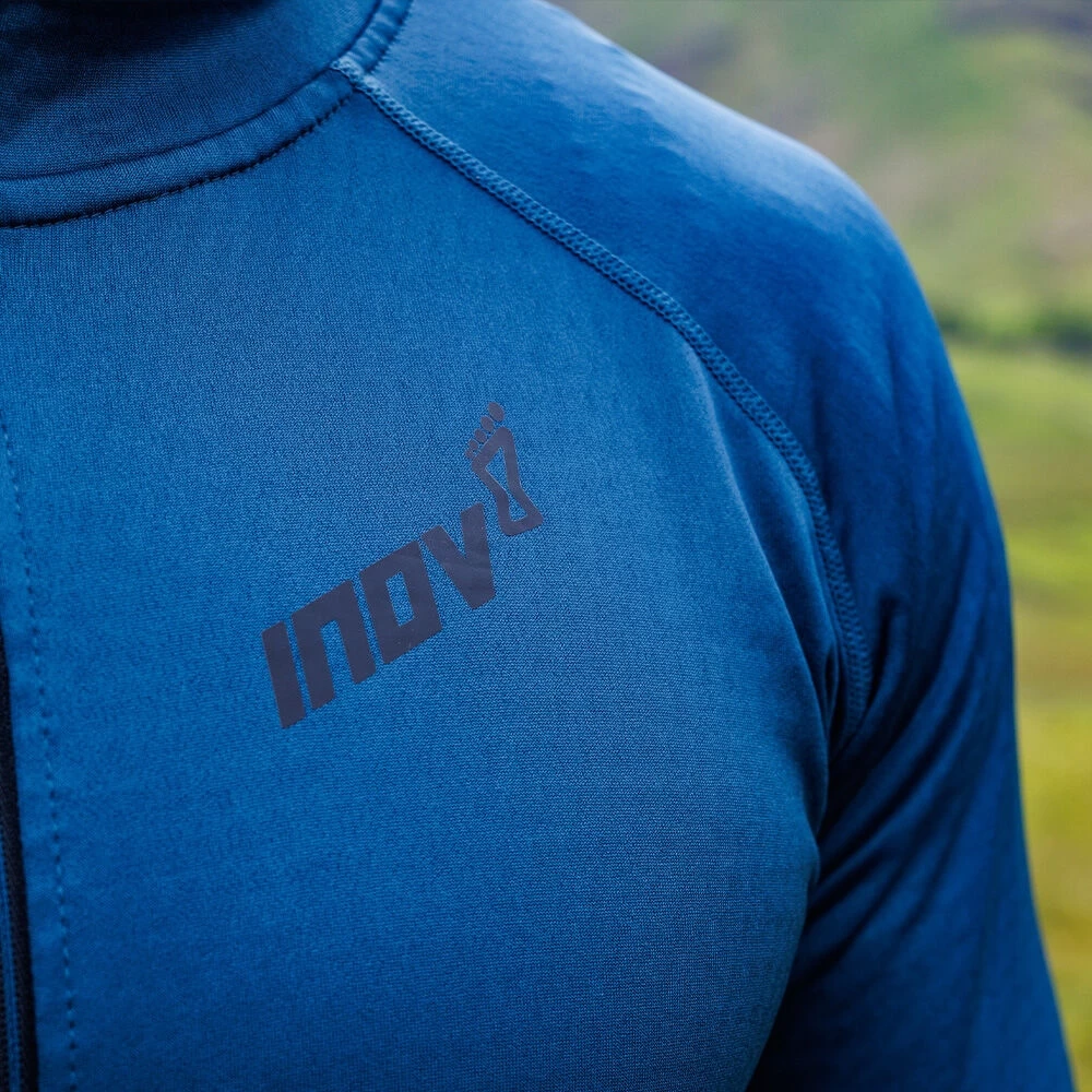 Inov-8 VentureLite Mid Fullzip Kapuzenpullover - Navy – Bild 5