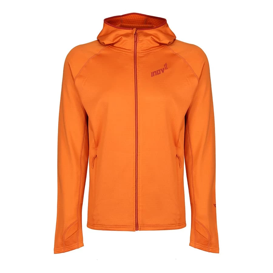 Inov-8 Venture Lite Kapuzenpullover Mit Durchgehendem Reißverschluss Orange